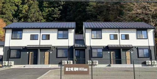 Azagawa Villa | 富士晴 湖畔 Villas 车站 餐厅 超市 缆车 游览船 步行 湖景