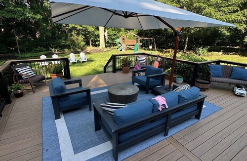 Berwyn House | 1.7 Miles from PGA Championship - tremendous outdoor space with back deck