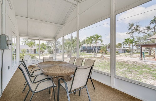 Mid Island House | 1 Block to Shore: Fort Myers Beach Retreat