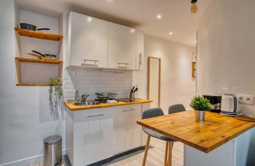Quartier de la Porte-Saint-Denis Apartment | 18 m² Apartment ∙ 2 guests
