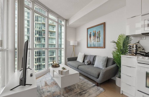 CityPlace Condo | 1BR 1 Bath 3 Guests Parking Balcony Near CN Tower Downtown—By Hostia