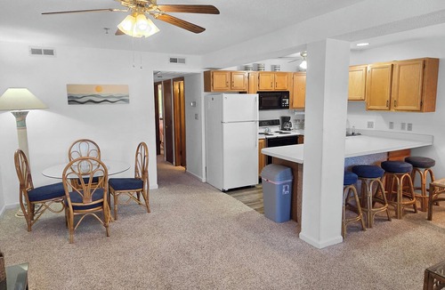 Caine Woods Condo | 2 Bedroom 2 Bathroom Condo with outdoor pool in North Ocean City! LC 263