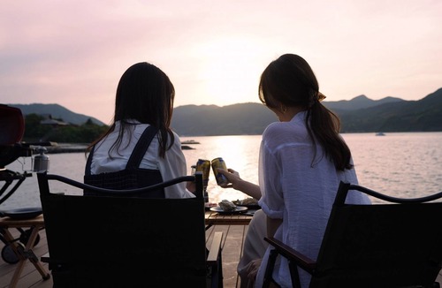 Ama RV Rental | 2 Geodome DinnerBreakfast included plan For /Oki County Shimane