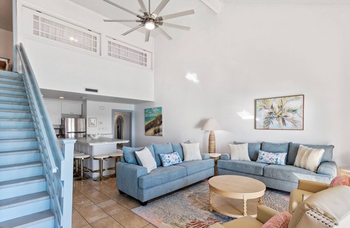 Crystal Shores Condo | 2 story condo with Epic Gulf Views in Crystal Villas B13