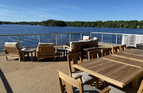 Gravenhurst Cottage | 20% early bird,On Lake Muskoka,hot tub,sunset from Boathouse,playset,watercraft