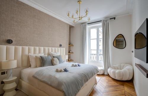 Chaussee-d'Antin Apartment | 3-bedroom Luxurious and Elegant Family Flat - Vendôme - with AC