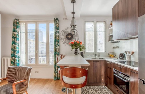 Republique–Point-du-Jour Apartment | 40 m² Apartment ∙ 1 bedroom ∙ 2 guests