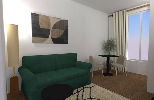 Ivry-port Resort | 40 m² Private room ∙ 1 bedroom ∙ 1 guest