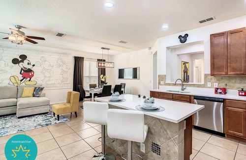 Seasons House | 4BR Near Disney Bella Vida Resort Pool BBQGrilln