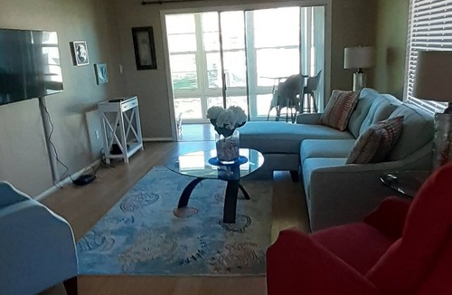 Florida Ridge Condo | 55 + older active community, newly furnished, with a Beautiful Coastal theme.