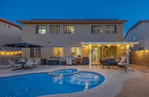 Gibson Springs Villa | 5BR 3BA Family friendly entire home w pool, spa, games, tvs, and more