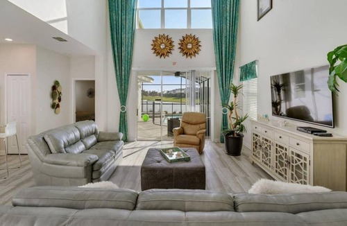 Kissimmee Ski Chalet | 5BR Amazing Cozy House with Private Pool and Jacuzzi