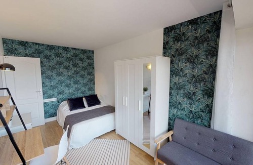 19th Arrondissement Resort | 78 m² Private room ∙ 1 bedroom ∙ 1 guest