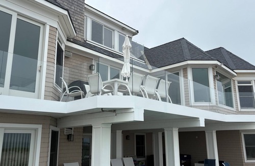West Hampton Dunes House | 8BR Glamorous Oceanfront Home with Pool+Jacuzzi. Last Minute Deals Available!