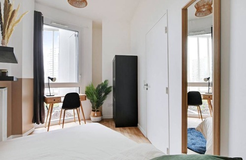 Quartier du Pont-de-Flandre Resort | 99 m² Private room ∙ 1 bedroom ∙ 6 guests