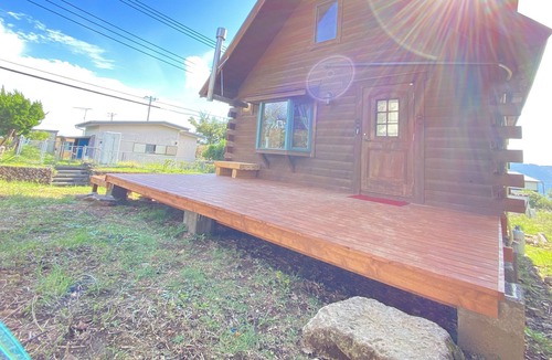Higashiizu Cabin | A log house with a cute southern French interior You can enjoy the great outdoors