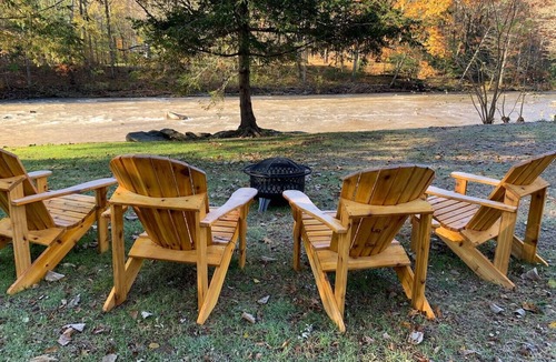 Phoenicia Cabin | "A Stone's Throw" Cabin Creekside Fires BBQ Fishing