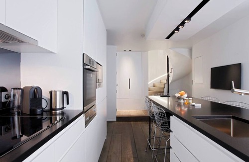 Saint-Germain-des-Pres Apartment | A Work of Art/Period Details:St-Germain 1600s Townhouse&Institut de France Vista
