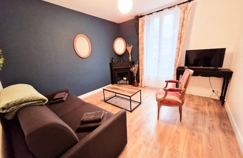Clichy Apartment | Appartement "gaby", Centre-ville, au Pied du Métro