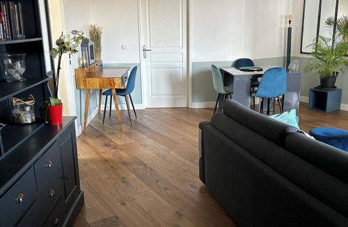 Suresnes Apartment | Appartement Lumineux à Suresnes à Côté de Paris Vue Tour Eiffel