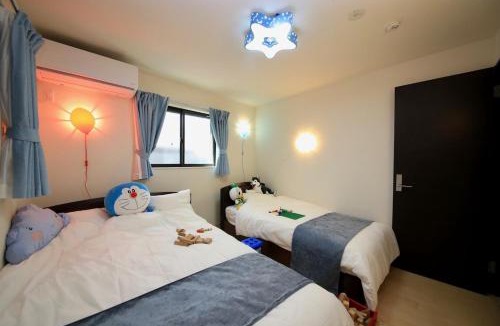 Sumida Apartment | Atrium Living, 8minutes to Skytree & Oshiage-Station, 4Bedrooms, 96sqm, one CarPark - JP backyard