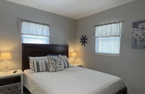 Crescent Beach Cottage | Beach cottage walking distance to the sugary white sand!
