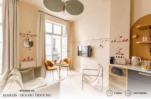 Saint-Gervais Apartment | Beauquartier - Marais, Bourg Tibourg
