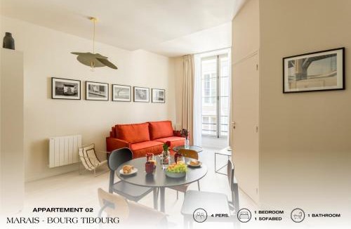 Saint-Gervais Apartment | Beauquartier - Marais, Bourg Tibourg