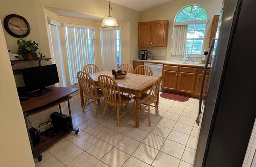 Windsor Palms House | Beautiful 4Bed/3 bath House- 3miles Disney large pool/spa on XL deck, Free WiFi