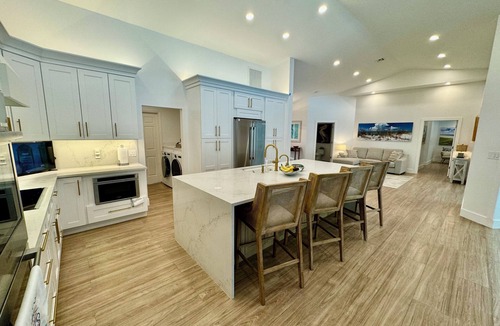 Kings Lake House | Beautiful, Remodeled Naples Home with Pool and Close to 5th Ave & Pet Friendly!