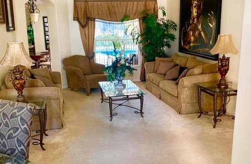 Orange Tree Villa | Beautiful Villa With Solar Heated Private Pool Near Disney