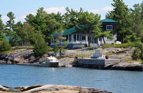 Unorganized Centre Parry Sound Cottage | Bigwood Private Island Retreat on Georgian Bay