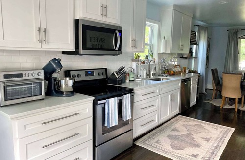 Forest Park House | Blue Door: Walk to Avondale, Dog-Friendly w Yard