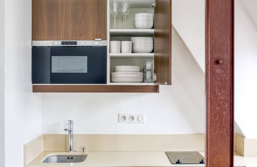 L'Europe Apartment | Blueground | St Lazare, balcony, nr Opera