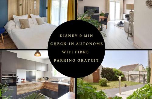 Bailly-Romainvilliers Apartment | Bonsaï Disneyland JO Paris 2024 avec Parking