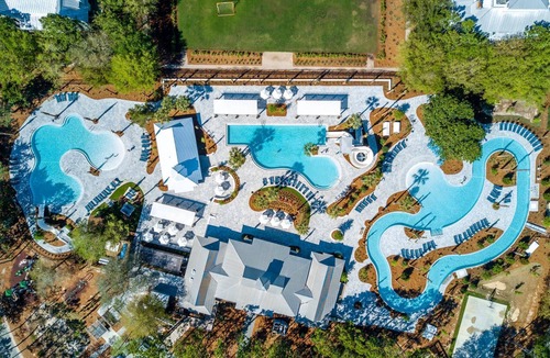 Beach District Condo | Book Today for Fall! South of 30A in Park District! Seconds from Beach and Beach Club!