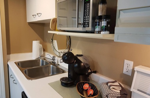 The Blue Mountains Apartment | Bright Hillside Studio Condo w/Mountain View, Full Kitchen & Private Patio