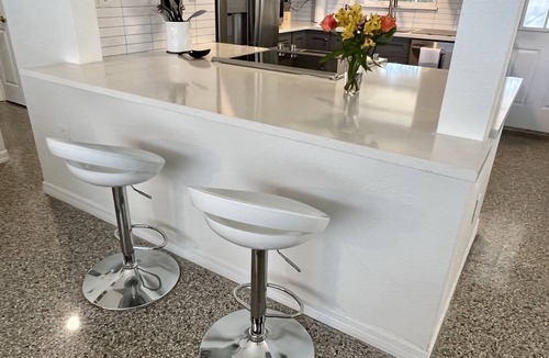 Disston Heights House | Bright, Modern, Beautiful Home in St Pete w/Patio & Fire Pit