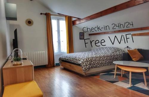 Lagny-sur-Marne Apartment | Cœur de ville avec parking+gare à proximité de Disney et Paris
