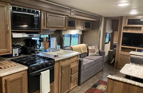 State College House | Camper in a private spot less than ten minutes from Beaver Stadium and PSU!