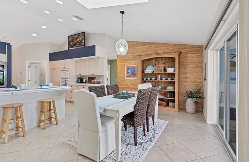 Fort Myers House | Cape Coral 3-Bedroom Canalfront Pool Vacation Home with Dock