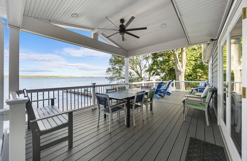 Town of Varick House | Cape on the Lake: Park-like Setting on Seneca Lake!