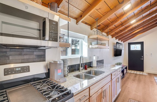 Cedar City Apartment | Cedar City Studio Retreat: Patio, Fire Pit & Grill