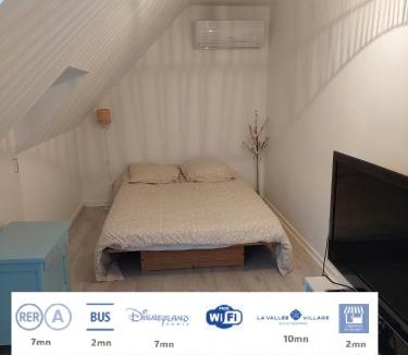 Montry House | Chambres confortables proche Disneyland Paris