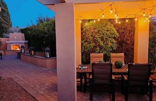 Chandler House | Chandler Keep – Medieval Spanish Villa, BBQ Courtyard & Prime South Chandler