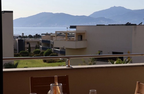 Grosseto-Prugna Apartment | Charming apartment overlooking the Gulf of Ajaccio! Large terrace, sea view