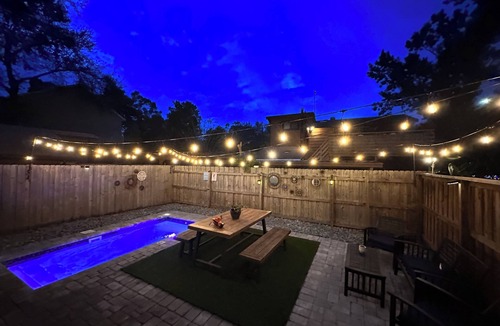 Colonialtown North House | Charming bungalow with plunge pool located steps away from trendy Mills 50 area.