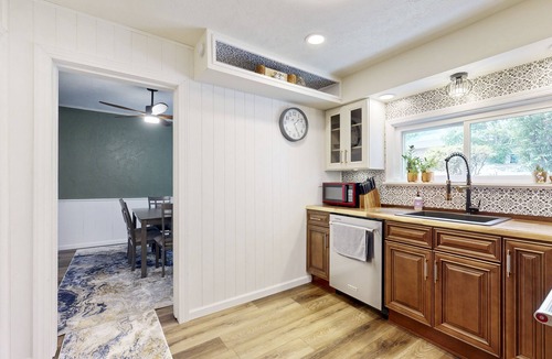 Alverton House | Charming home with patio & amazing location- Dog friendly