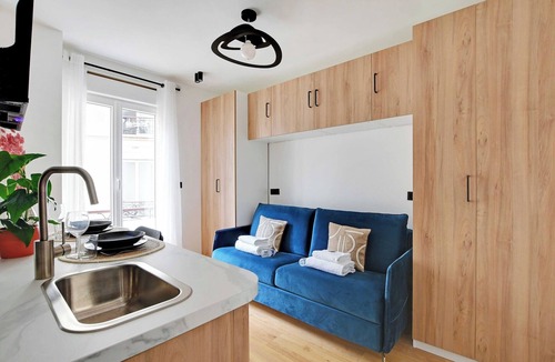 Quartier des Grandes-Carrieres Apartment | Charming studio - 2P - Montmartre - Sacré-Coeur