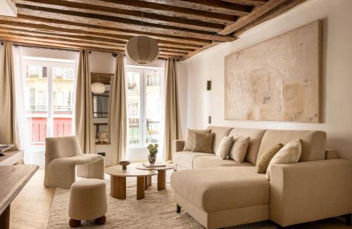 Strasbourg -Saint-Denis Apartment | chic A C central apt - 2bdr 6p - faubourg s denis